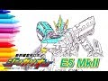 【おえかき】シンカリオン E5 はやぶさ マーク2 描いてみた！Shinkarion for kids -Japanese transformer hero