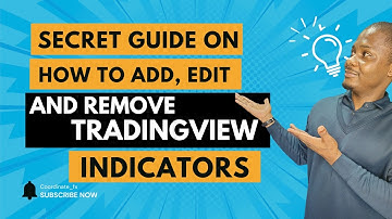 Hoe u een indicator in Tradingview kunt toevoegen, Tradingview-indicatoren kunt bewerken verwijderen
