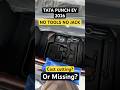 Dont be surprised to see no tools given on new TATA Punch EV 2026 smart Plus 40kw #tatapunchev