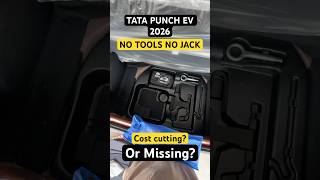 Dont be surprised to see no tools given on new TATA Punch EV 2026 smart Plus 40kw #tatapunchev