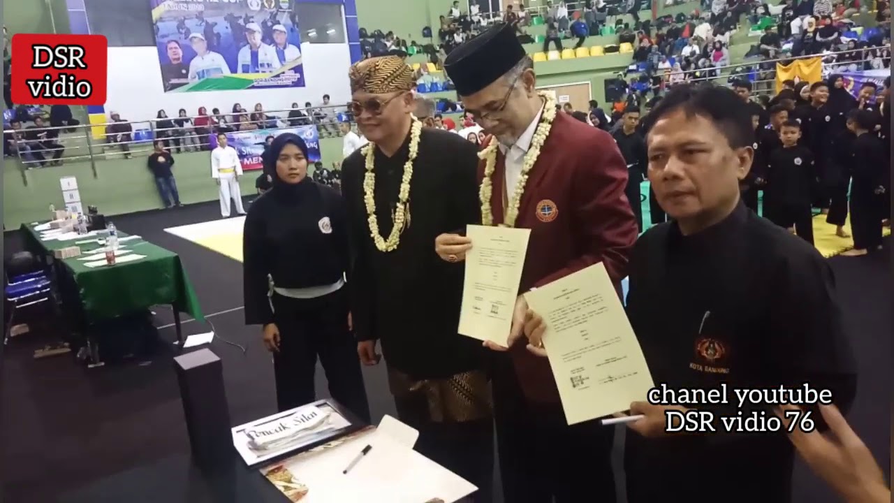 Pembukaan pencak silat walikota Bandung Cup 2019 -  Gor Koni kota Bandung