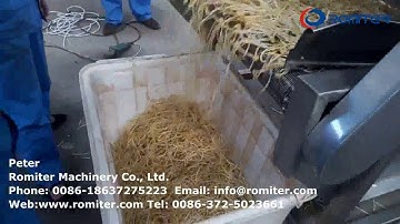 Automatic Bean Sprout Water Removing and Drying Machine