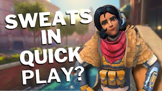 is quick play more chaotic than comp?  -  overwatch gameplay + funny moments