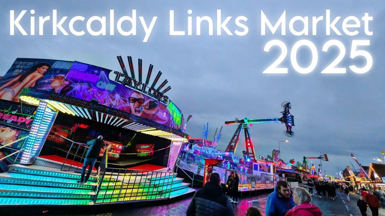 Kirkcaldy Links Market Fair 2025 | The FULL Walkthrough Tour