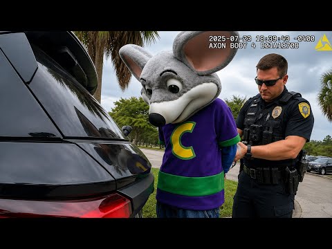 Chuck E. Cheese Busted at a Kid's Party!
