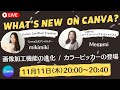 【ライブ配信】画像加工機能の進化/カラーピッカーの登場【What's New On Canva】