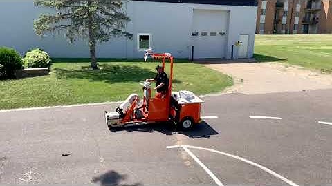 SD-691 Ride-On Pavement Marking System