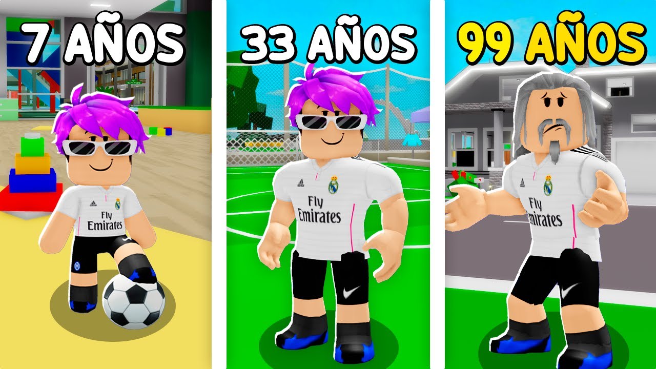 DEL NACIMIENTO hasta LA MUERTE DE UN JUGADOR DE FÚTBOL! (Brookhaven)