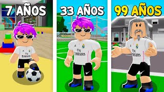 DEL NACIMIENTO hasta LA MUERTE DE UN JUGADOR DE FÚTBOL! (Brookhaven)