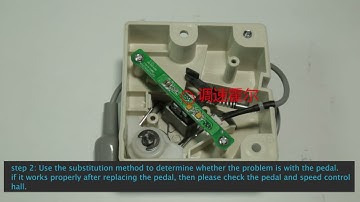 C4 Overlock|Error 09 problem solution