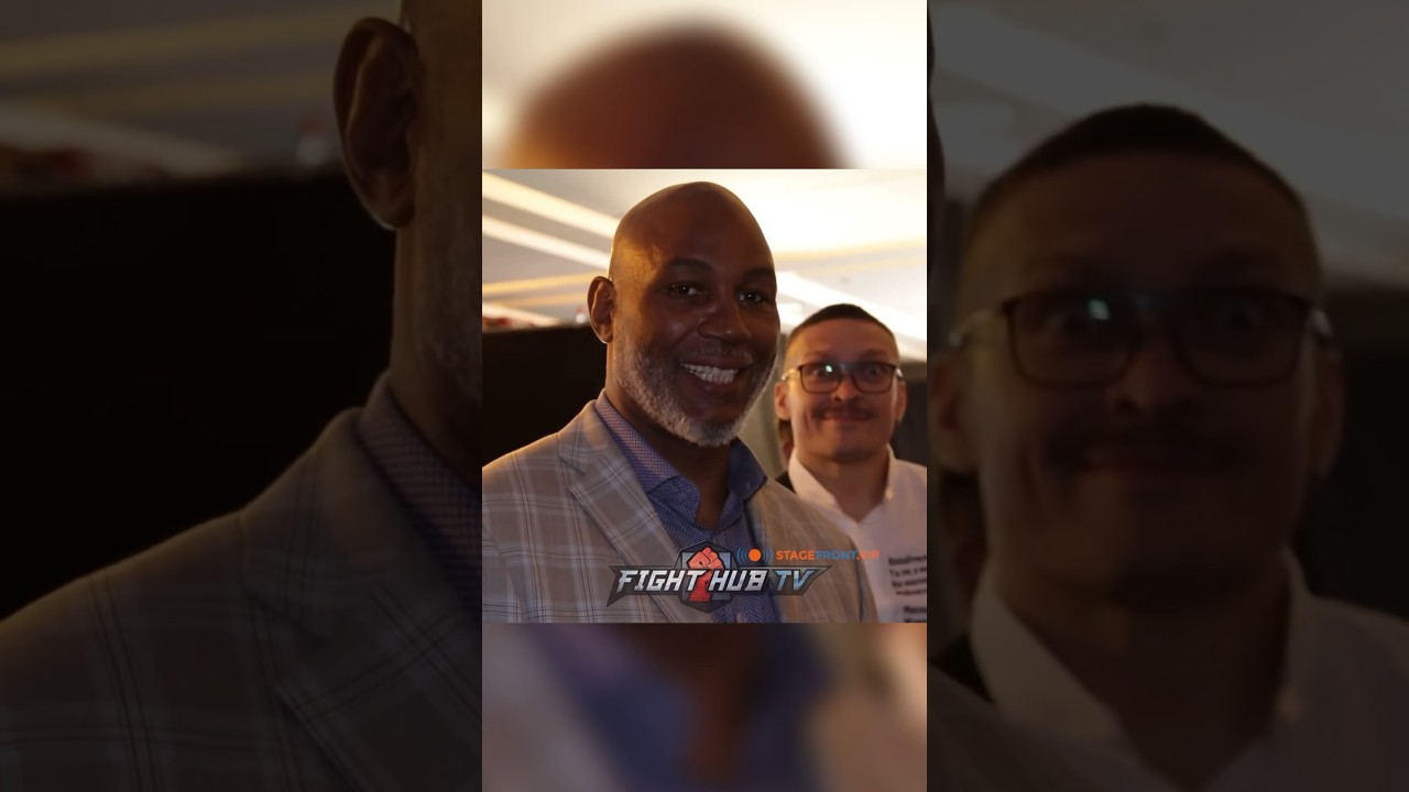 Usyk PULLS UP on Lennox Lewis; CRASHES interview & calls him LEGEND!