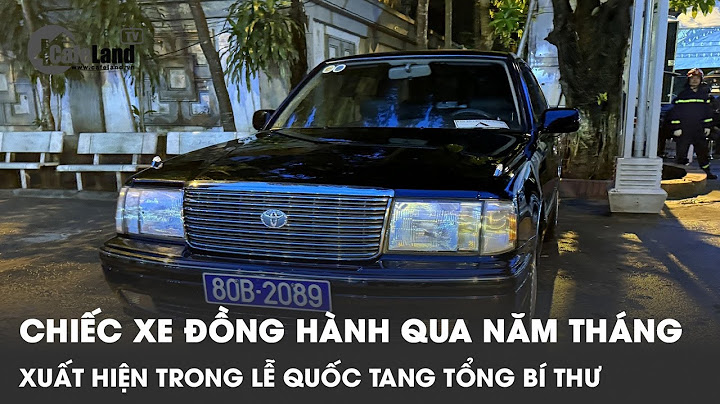 Chiếc xe Toyota Crown đồng hành qua năm tháng xuất hiện tại Lễ Quốc tang Tổng Bí thư | CafeLand