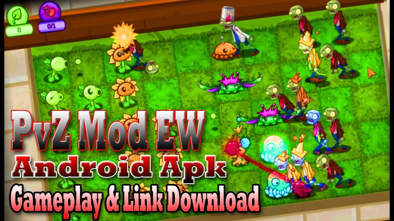 PvZ Mod AO Android Apk - Gameplay & Link Download 