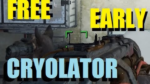 Fallout 4 - Cyrolator EARLY (No Lockpicking!) Weapon Guide