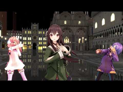 【MMD】電脳少女シロ アイドル部のVtuber達でライアーダンス【バーチャルYouTuber】4k 2160 60fpsp