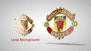 Manchester United 3D Logo