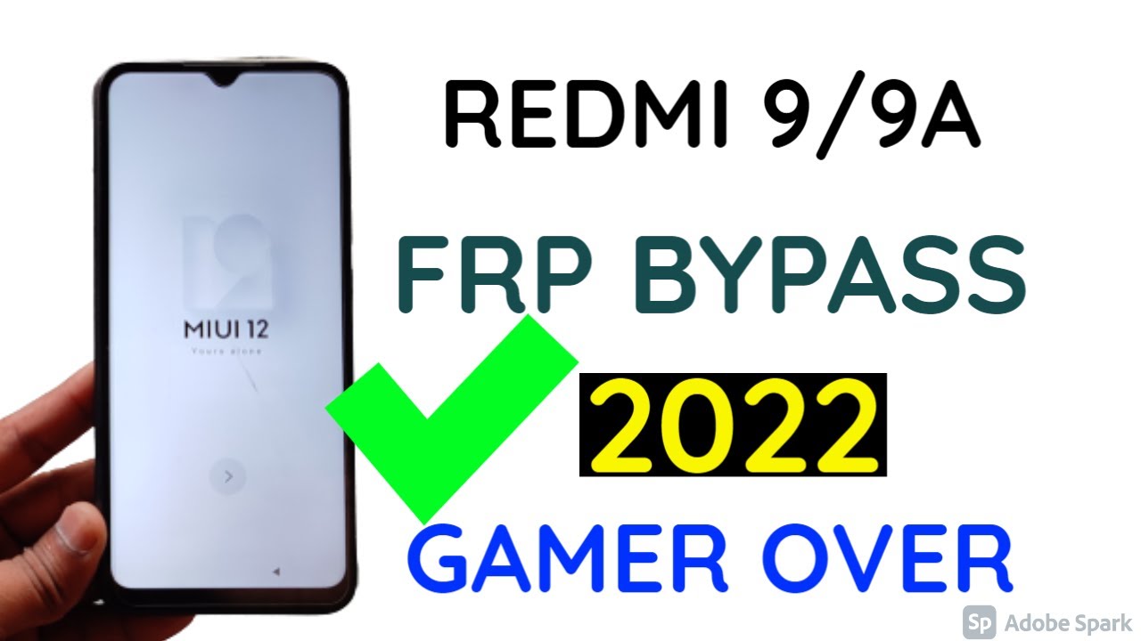 Xiaomi Redmi 9 Frp Bypass