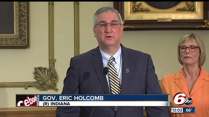What bills Gov. Holcomb is signing into law