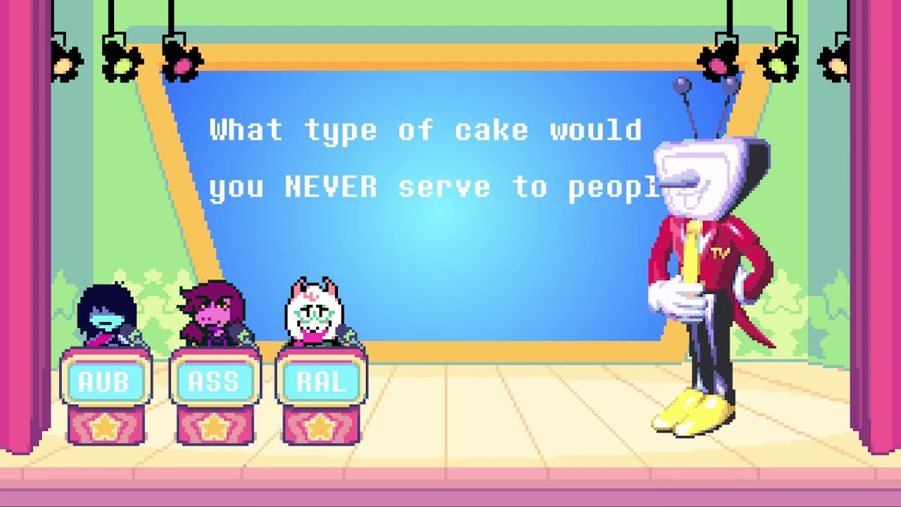 DELTARUNE ANIMATION: Tenna's Quiz Question