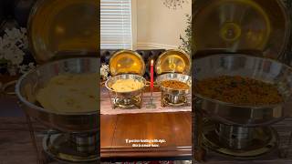 Elegant party Buffet Setup on a Budget l Hosting Like a Pro with This Buffet Setup #ytshorts #viral