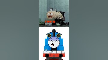 Thumbnail of Thomas meets Douglas in Project g1 ☢️😱 #thomasanimation