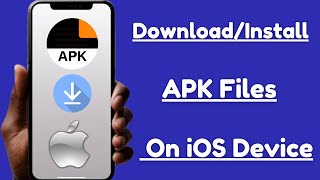 Is it Possible to Install APK on iOS?? || Install APK Files on iOS Device? || iOS 17 || 2024