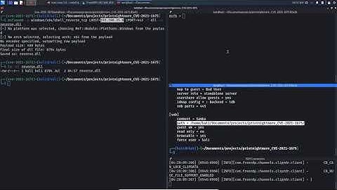 CVE-2021-1675/CVE-2021-34527 - PrintNightmare - PoC Demo