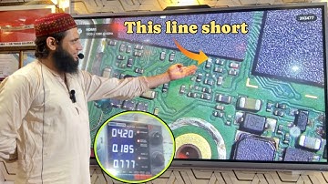 Android phone dead dc reading 0.185A repair by smz mobile repairing institute mingora swat 🇵🇰🇵🇰