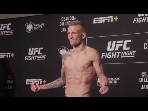 TJ Dillashaw makes flyweight with ease | UFC on ESPN+1