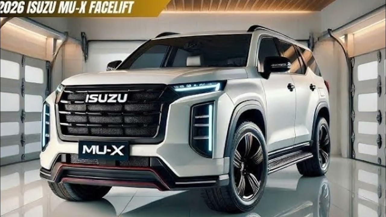 “Isuzu MU-X 2026 ใหม่! SUV หรูขับแรงสุดพรีเมียม อัดแน่นเทคโนโลยีล้ำ สวย ดุดัน สมรรถนะเหนือชั้น!”
