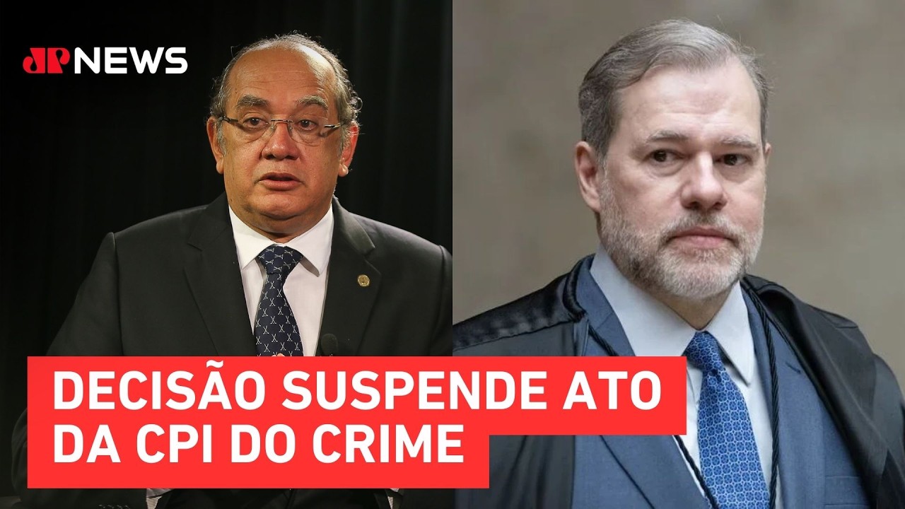 Caso Master: Gilmar Mendes anula quebra de sigilo de empresa de Dias Toffoli | TEMPO REAL