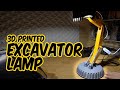 3D Printed Excavator Lamp That Actually Works + How I Dry My Filament | 3D Print Vlog 7