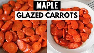 The BEST Maple Glazed Carrots | Perfect for weekdays & holidays! by Maple Jubilee 410 views 2 months ago 2 minutes, 32 seconds