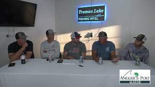 August Truman Lake Fishing Report Tough Crappie Shallow Bass Catfish Hybrids LiveScope Talk