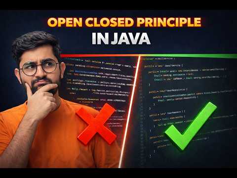 Open Closed Principle in Java — Add New Features Without Breaking Old Code (OCP Explained)