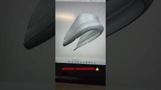 REVERSE ENGINEERING 👍#3dprinting #nxcad #reverseengineering #shoes #designer #designing #art #viral