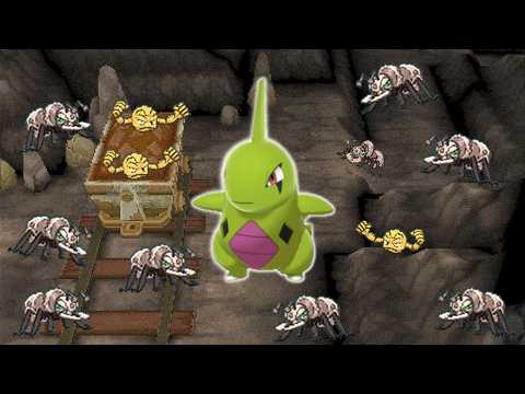 I Found THE 5% Horde Shiny Larvitar