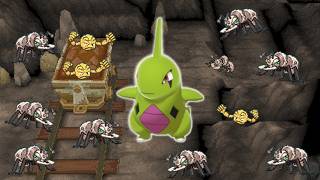 I Found THE 5% Horde Shiny Larvitar
