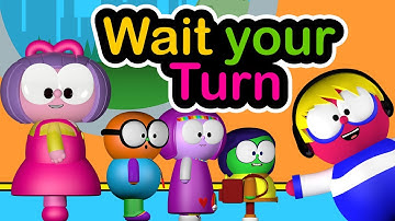 Wait Your Turn! Standing in Line and Being Patient | Video Lessons for Autism