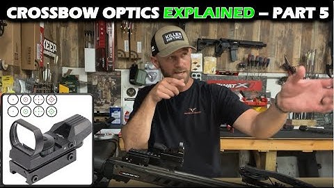 Crossbow Optics Explained Part 5: Red Dots