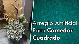 Aprende a hacer un ARREGLO FLORAL artificial con Flores de EVA.