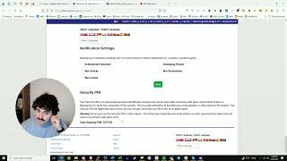 Security PIN Announcement - Politics and War