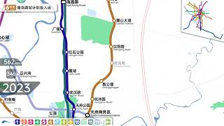 Dynamic Development History of Chengdu Metro in 2022 2010 2027+2022版成都地铁成都地铁动态发展史（2010 2027+） screenshot 2