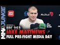 Jake Matthews: Diego Sanchez was my 'idol' growing up | UFC 253 pre-fight interview