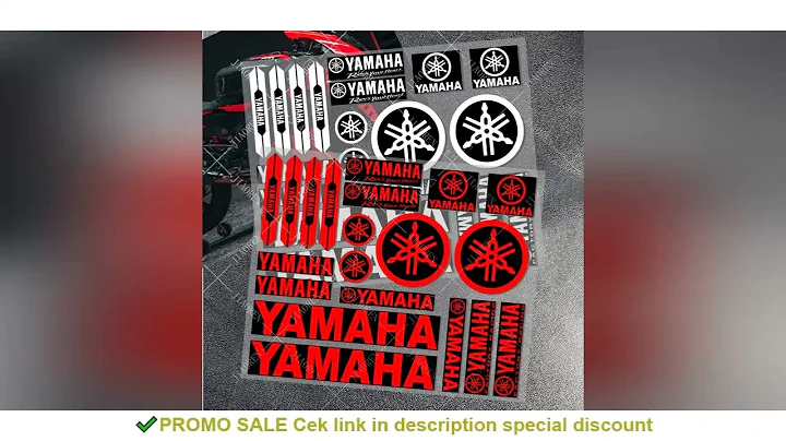 Vinyl Motorcycle Sticker YAMAHA stickers logo decal YAMAHAS Bike Helmet car MT 07 09 R1 R3 R6 NMAX T