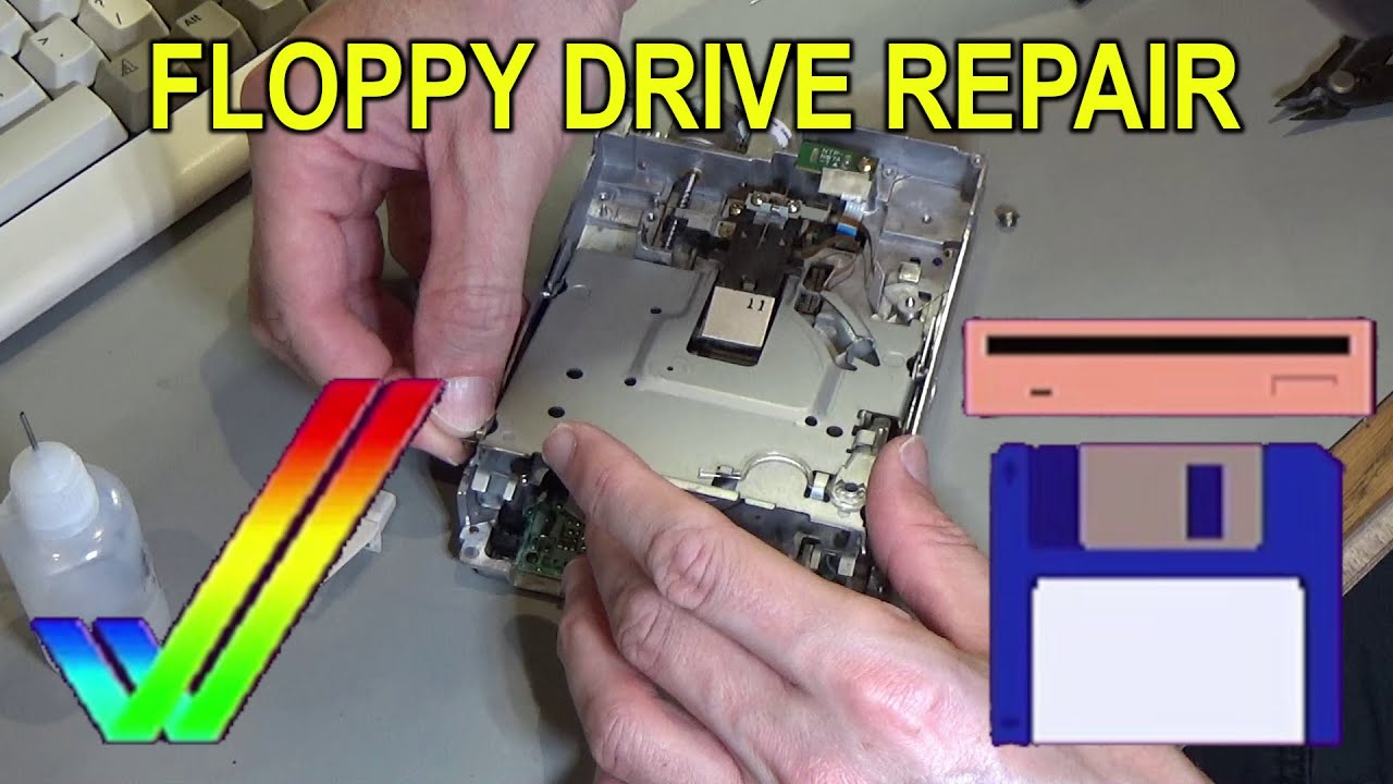 Amiga Internal Floppy Drive Repair (Panasonic Model JU253043P) YouTube