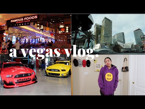 VLOG // Sunday Funday, Vegas car meets, playing tourist, & Drewhouse