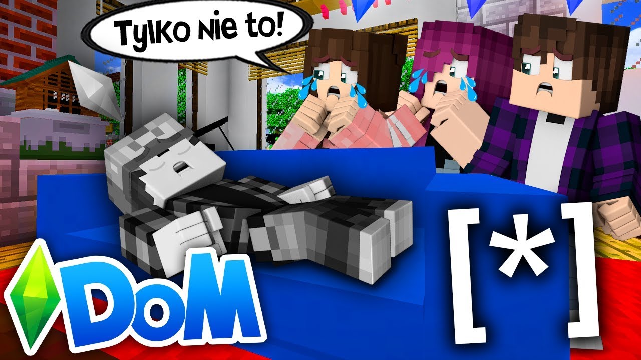 MINECRAFT DOM #58 - ŚMIERĆ LUFERKA! *Luferek nie żyje?!* | SIMSCRAFT