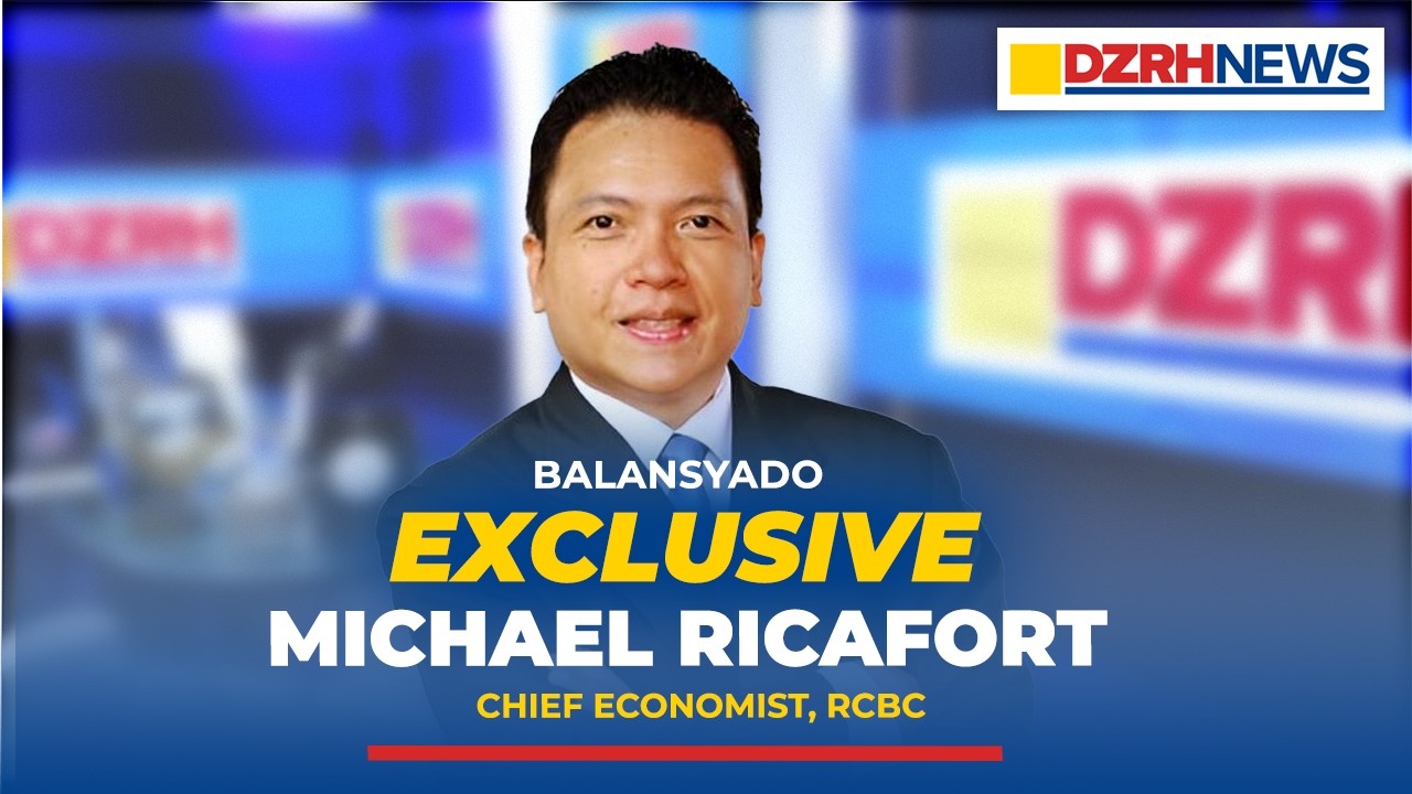 FULL EXLUSIVE INTERVIEW: Michael Ricafort, Chief Economist, RCBC - YouTube