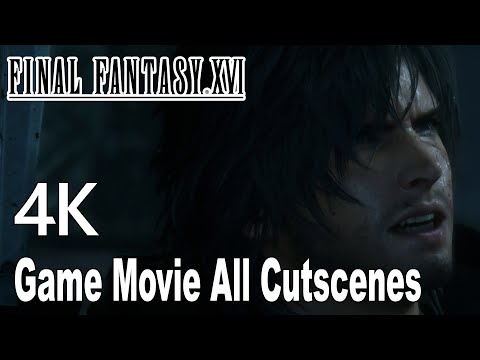 Final Fantasy 16 All Cutscenes Game Movie 4K